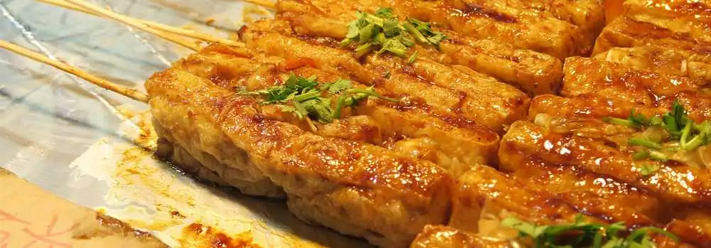 Steak de tofu grillé